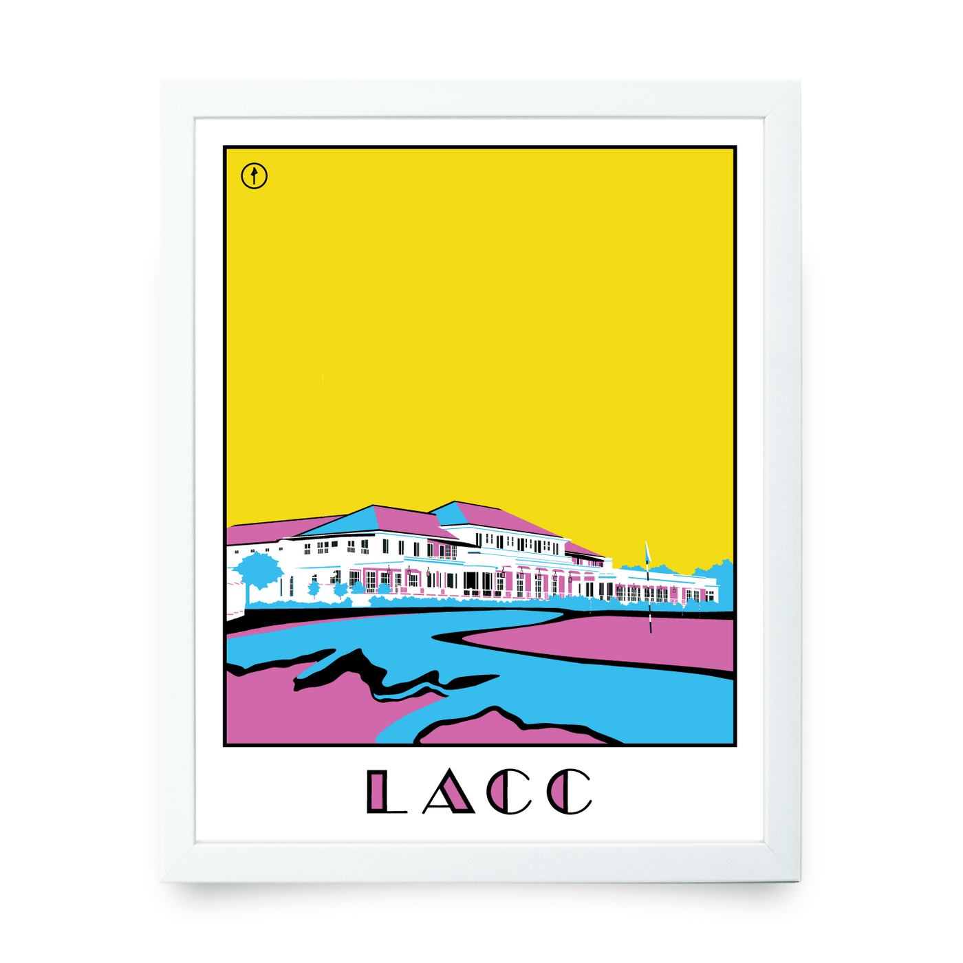 LACC (Minimal Illustration - Blue/Pink)