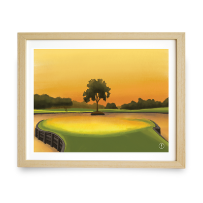 TPC Sawgrass - Sunset (Pastel)