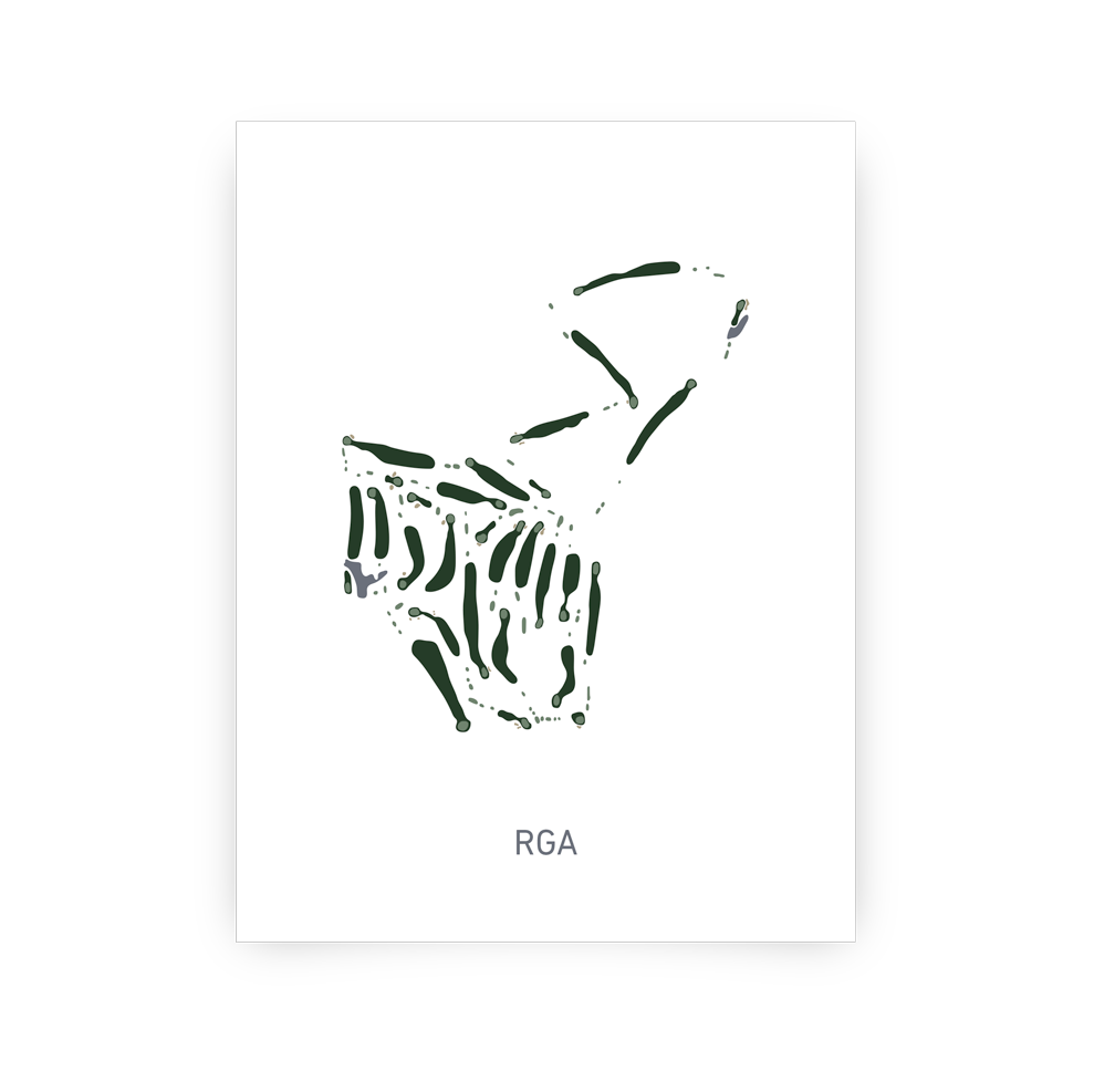 RGA (Traditional) Golf Artwork Print LIE   LOFT