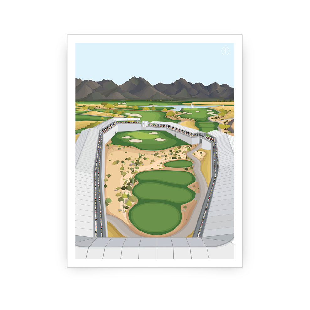 TPC Scottsdale - Stadium Illustration