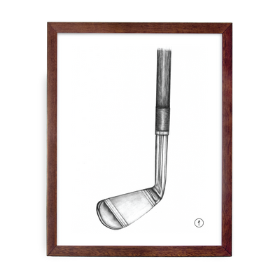 Graphite Drawing - Hickory Wedge