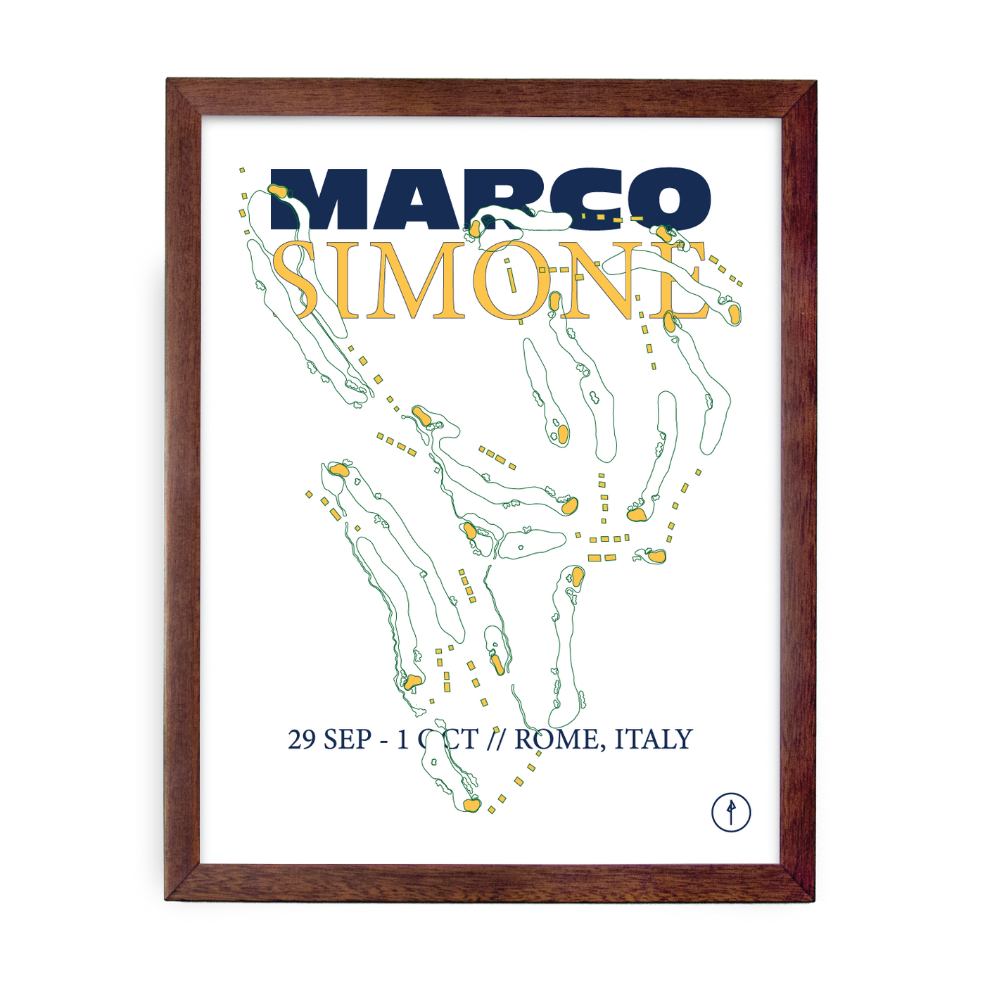 Marco Simone Minimal Map