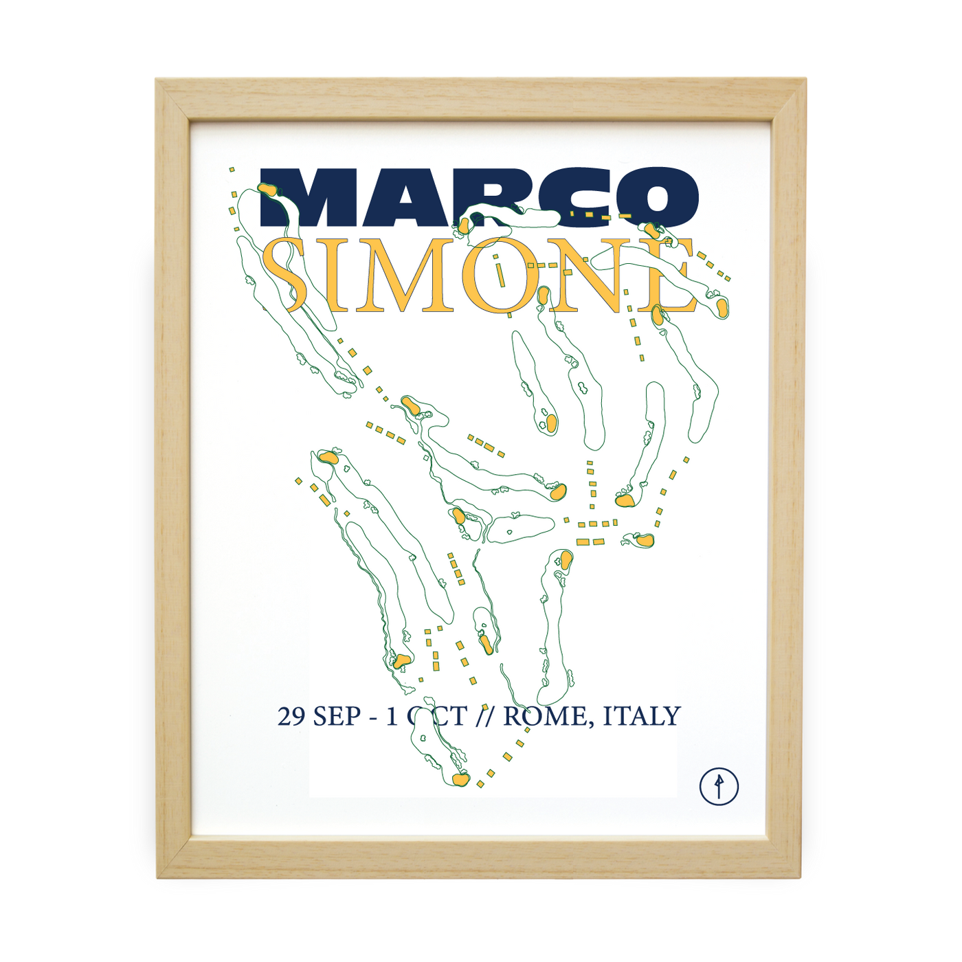 Marco Simone Minimal Map