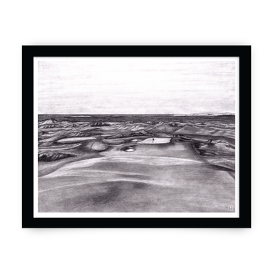 Royal Portrush - Graphite Drawing