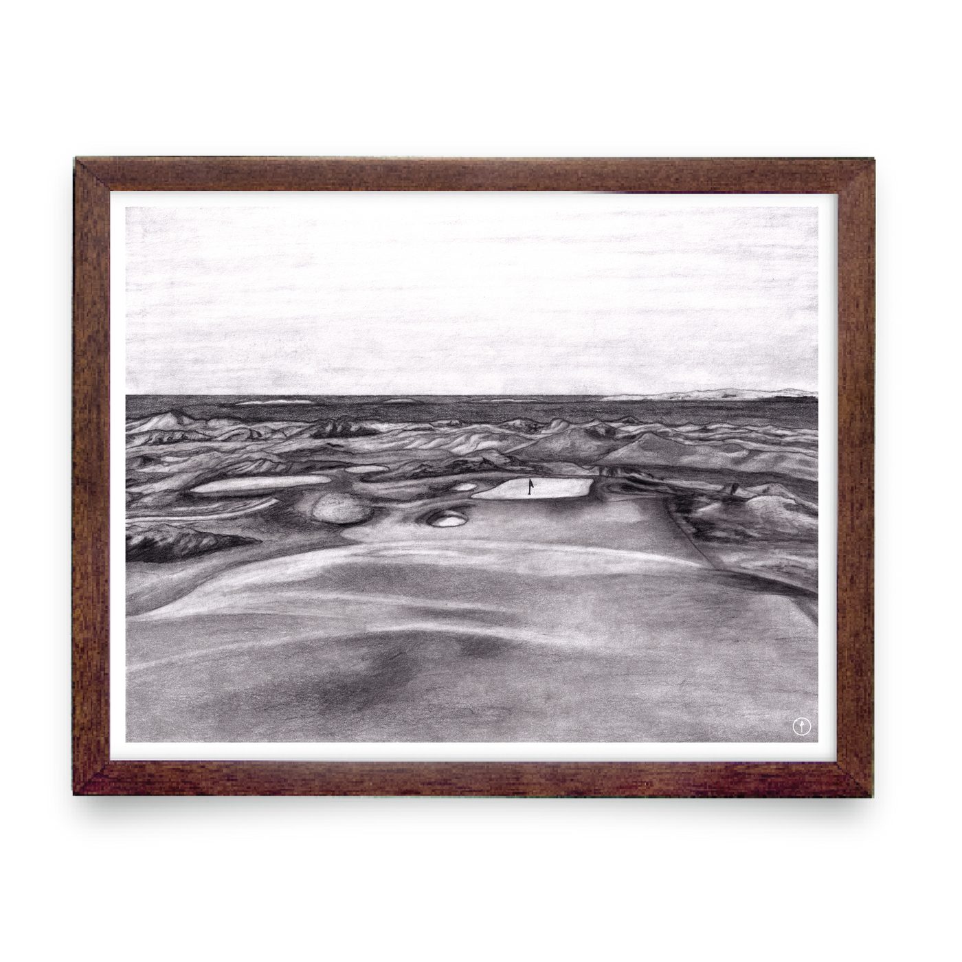 Royal Portrush - Graphite Drawing