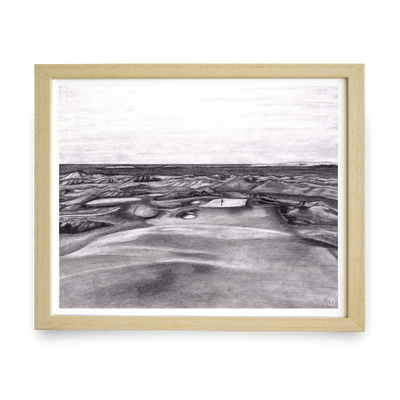 Royal Portrush - Graphite Drawing