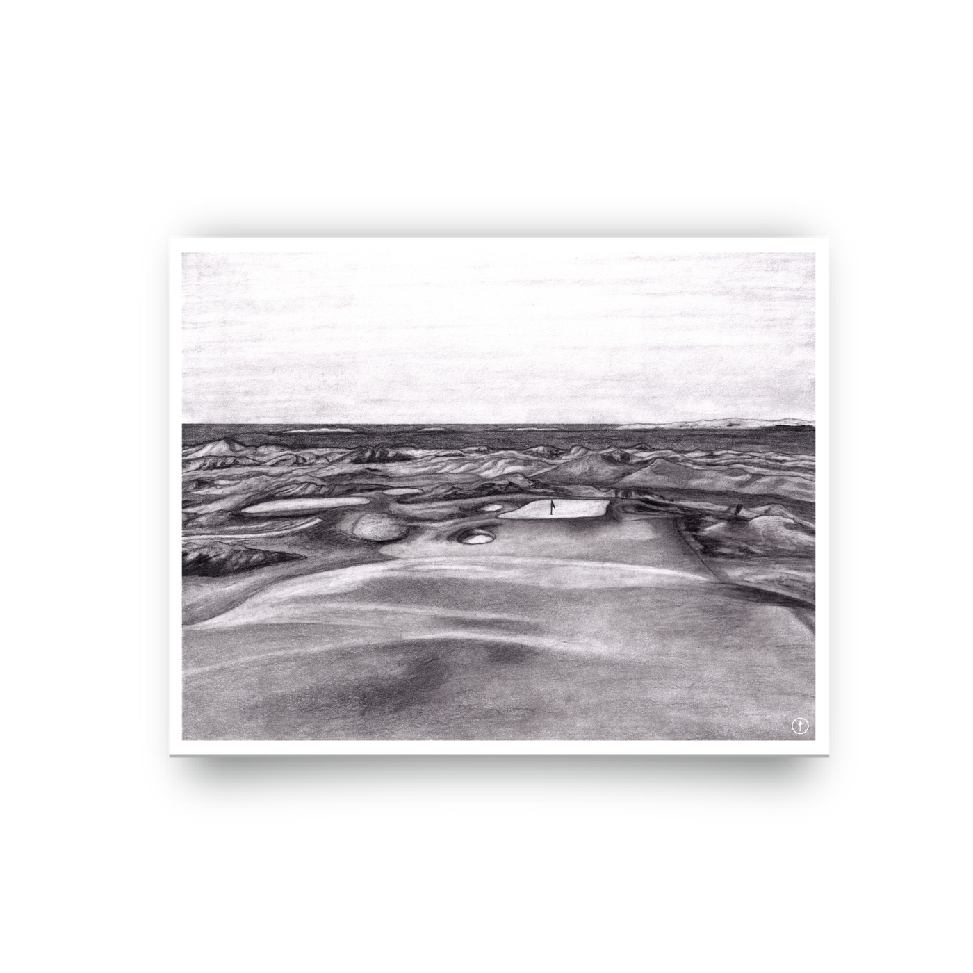 Royal Portrush - Graphite Drawing