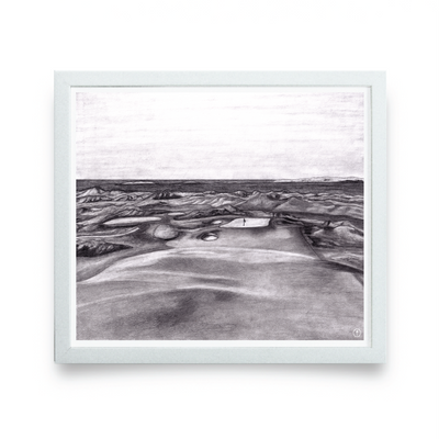 Royal Portrush - Graphite Drawing