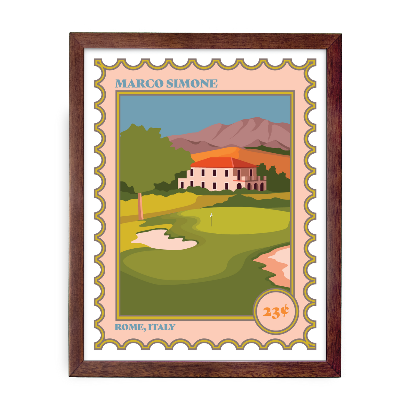 Marco Simone Postage Stamp