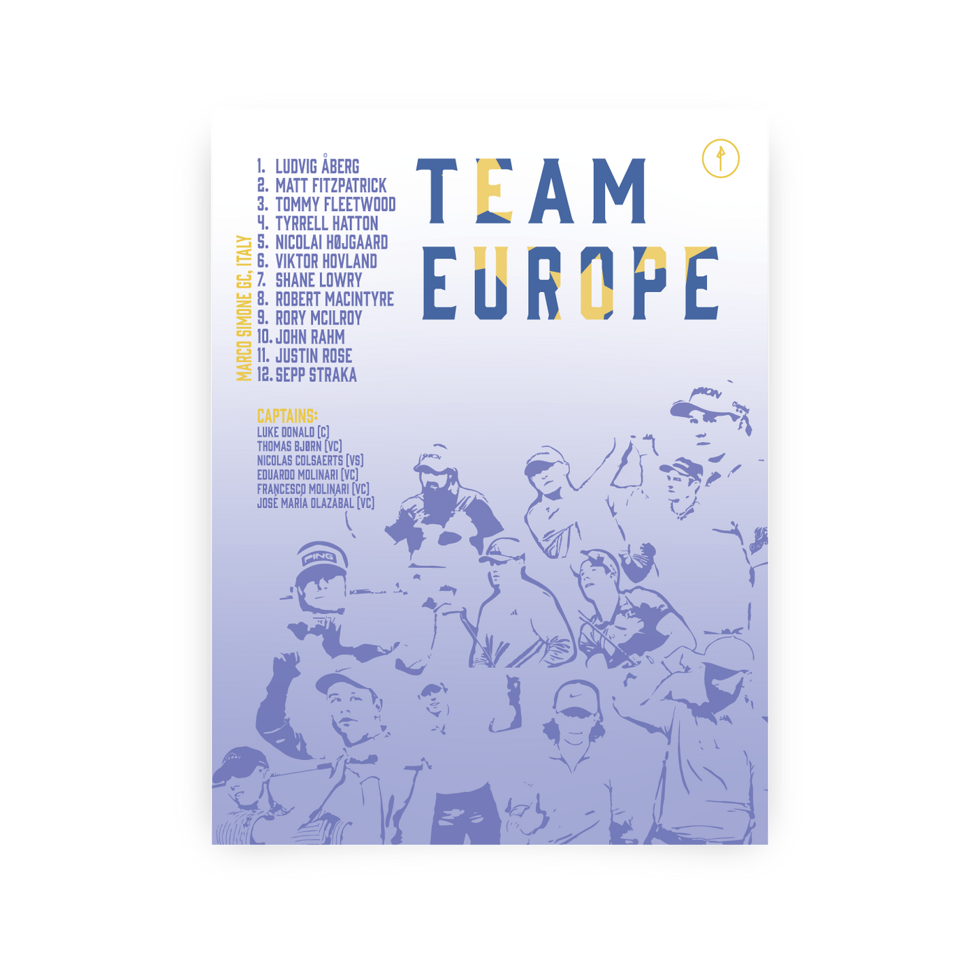 2023 Team Europe Lineup
