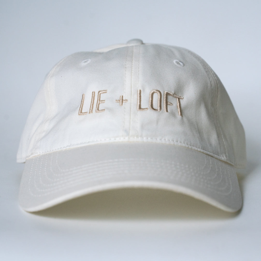 Natural Lie + Loft dad hat