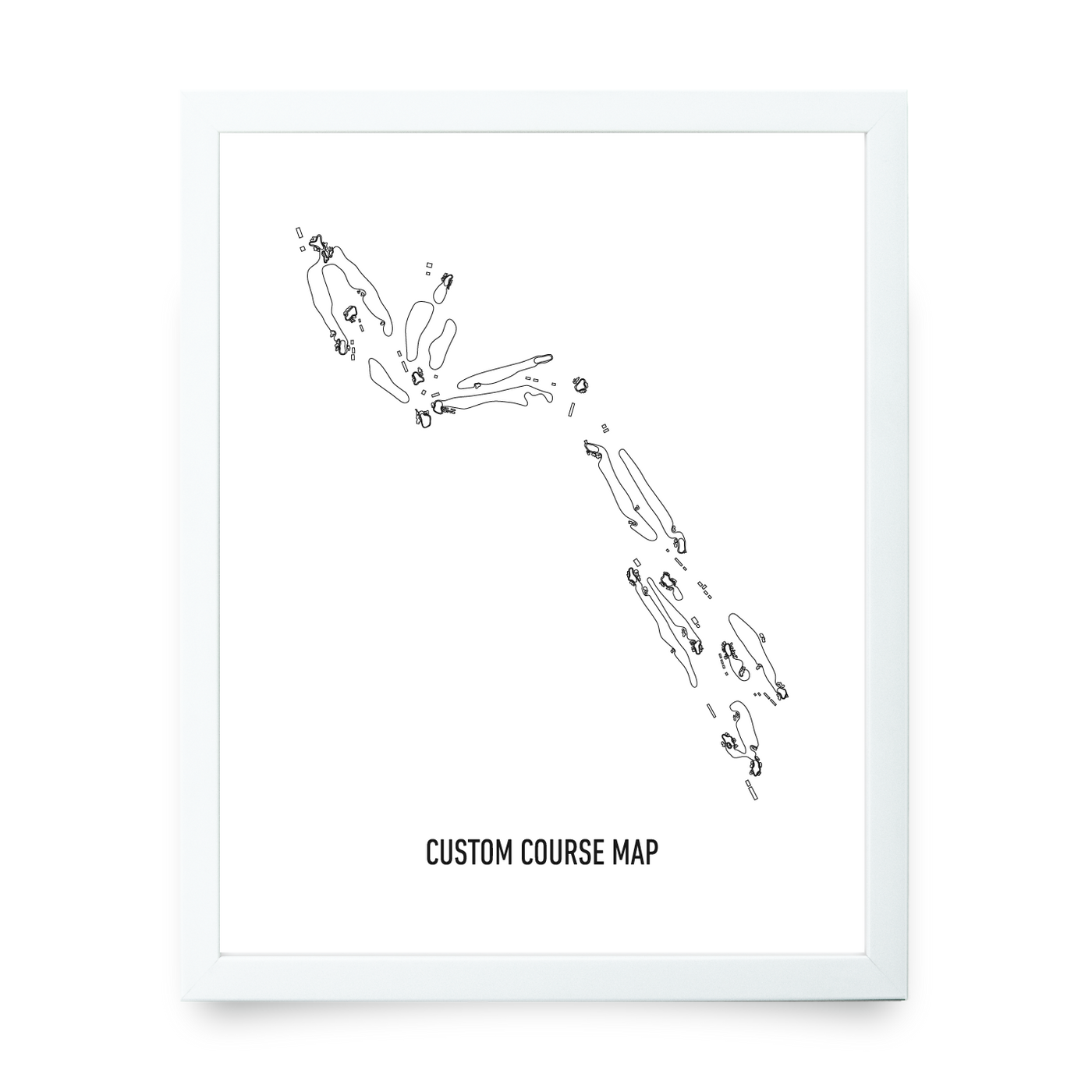 Custom Course Map - Modern – LIE + LOFT