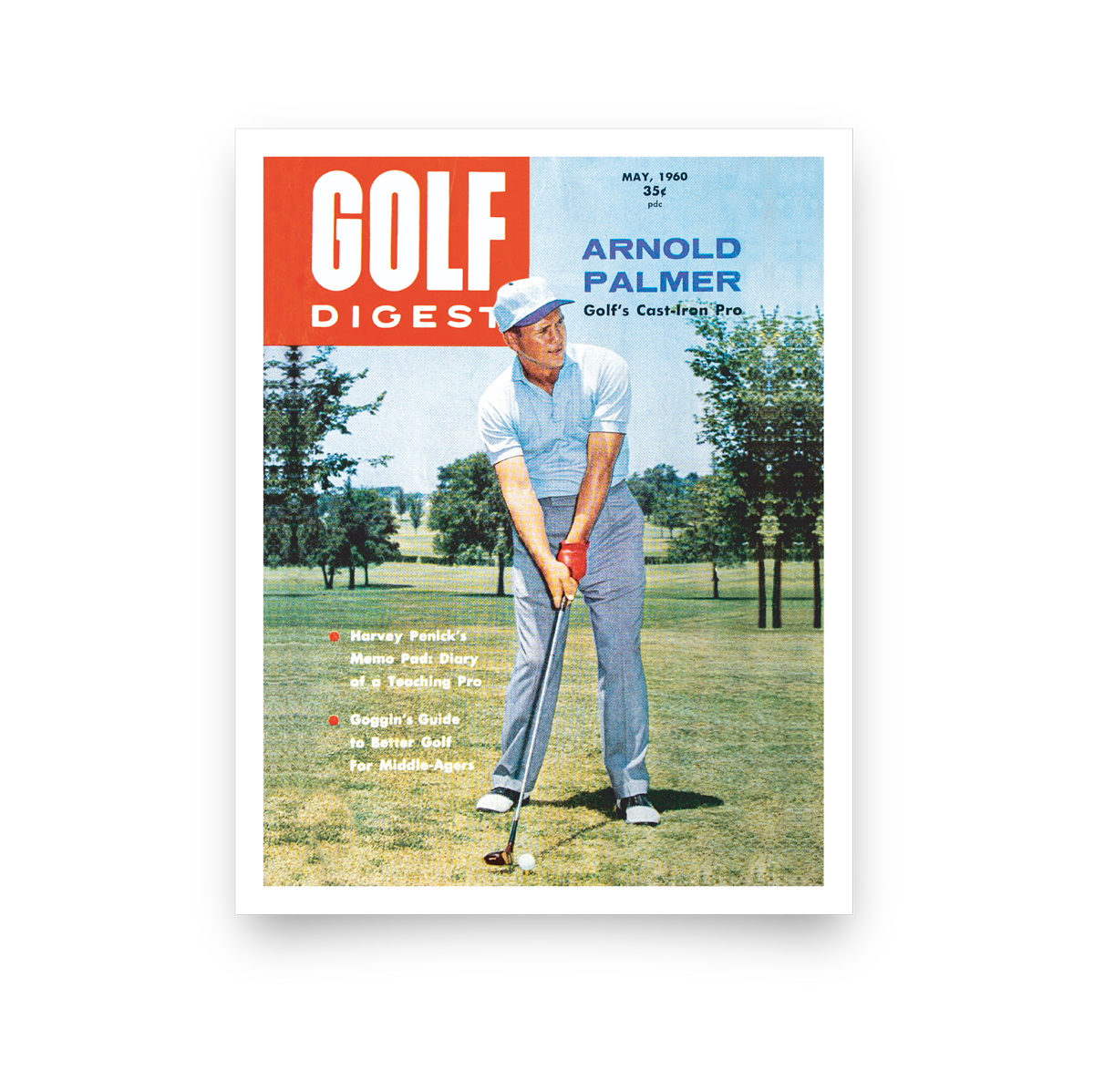 Arnold Palmer Golf Digest Cover Print