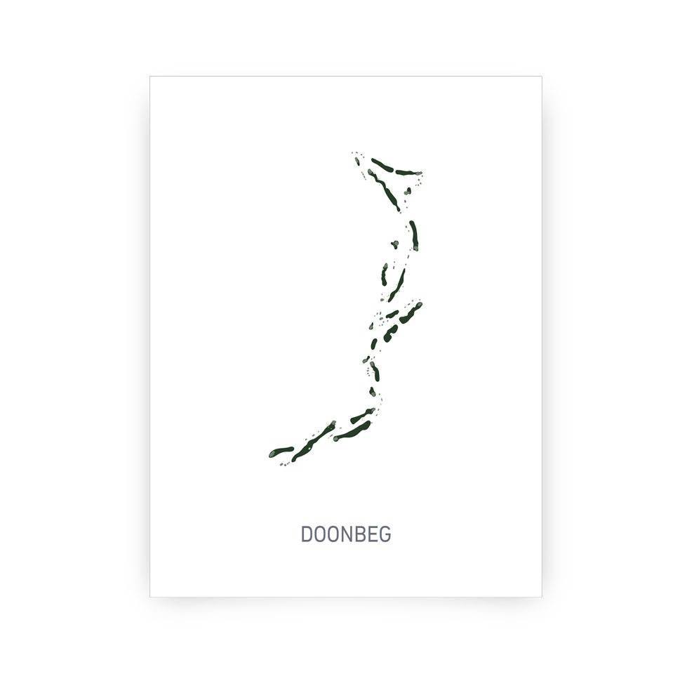 Doonbeg (Traditional) - Golf Artwork Print – LIE + LOFT