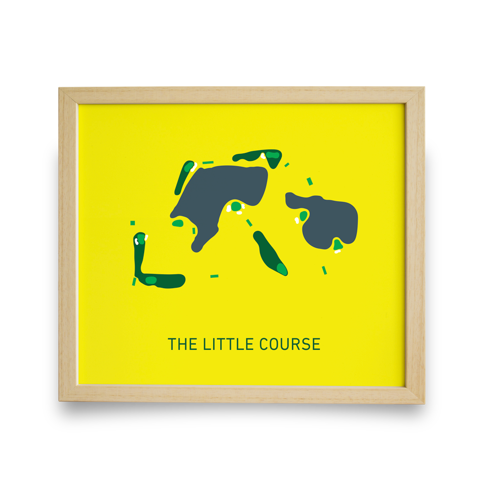 Little Course The Little Course - Golf Artwork Print – LIE + LOFT