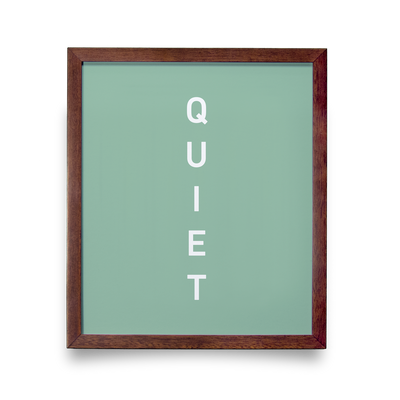 Quiet (Green)