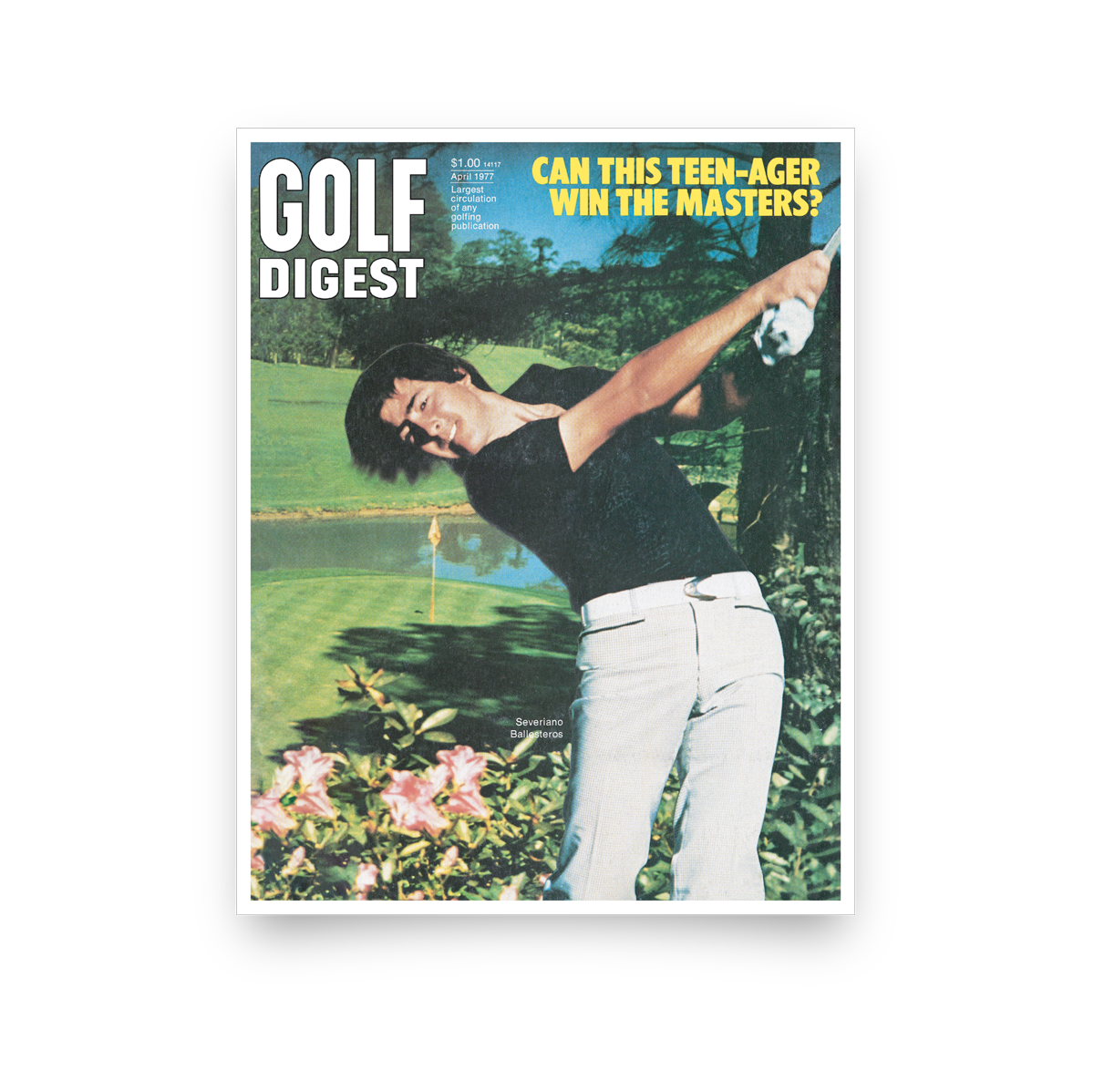 Seve Ballesteros, April 1977 // Golf Digest x L+L Series