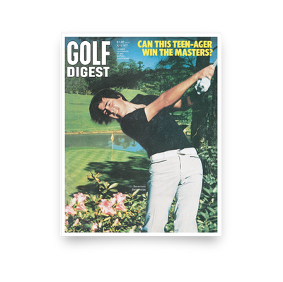 Seve Ballesteros, April 1977 // Golf Digest x L+L Series