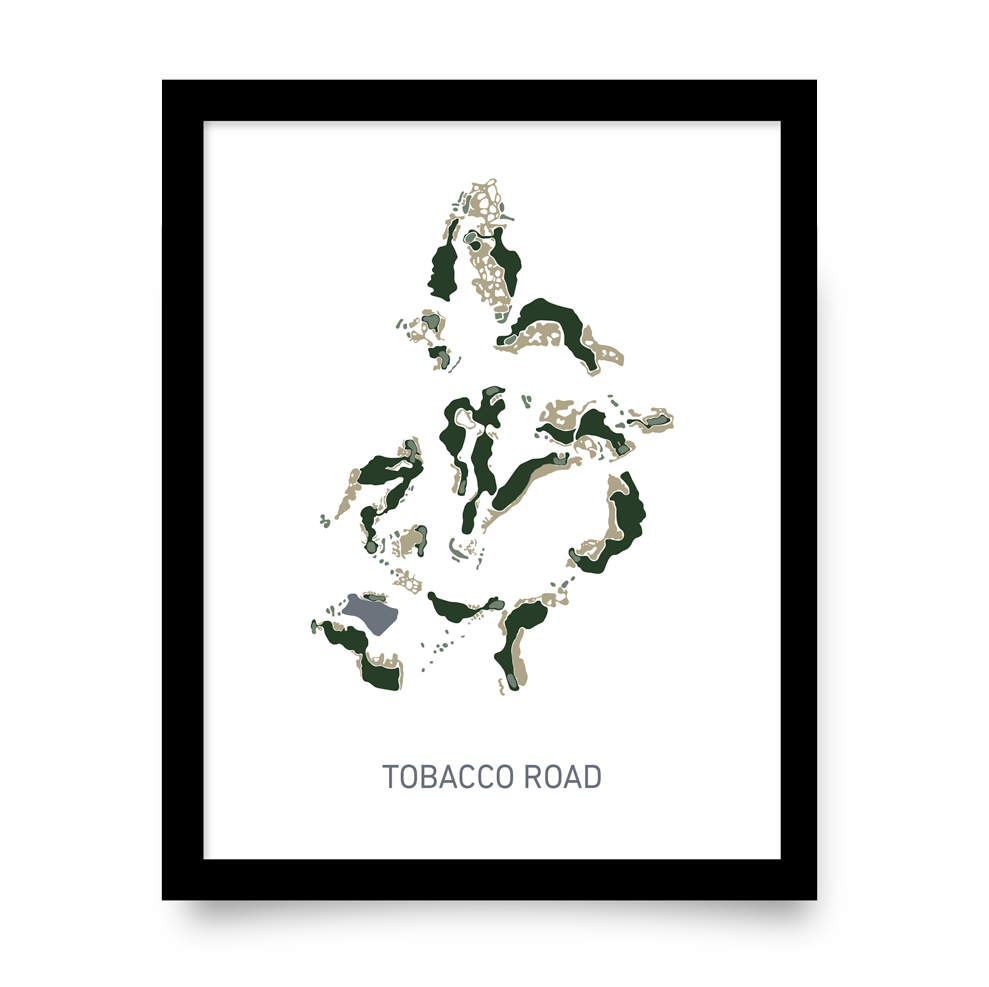 tobacco road course map Tobacco Road (Traditional)