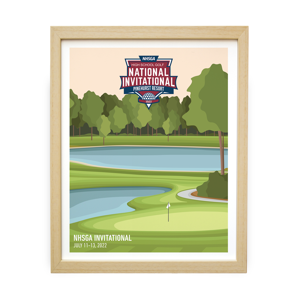 2022 NHSGA Boys Invitational // Official Illustration Print