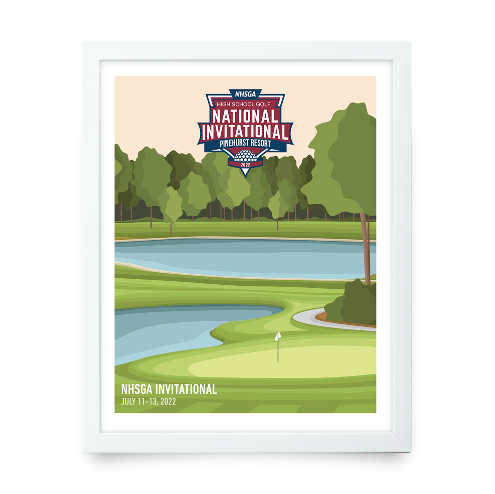 2022 NHSGA Boys Invitational // Official Illustration Print