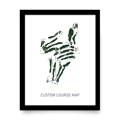 Custom Course Map - Traditional