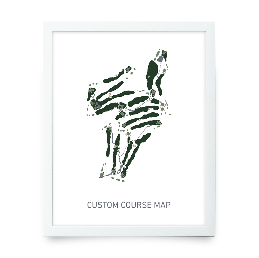 Custom Course Map - Traditional