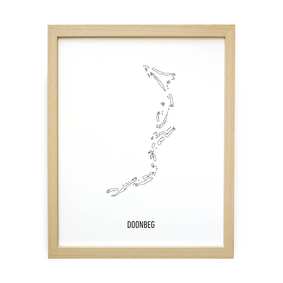 Doonbeg (Modern) - Golf Artwork Print – LIE + LOFT